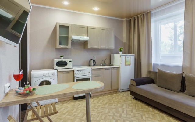 Апартаменты студия в новом доме в центре Тюмени