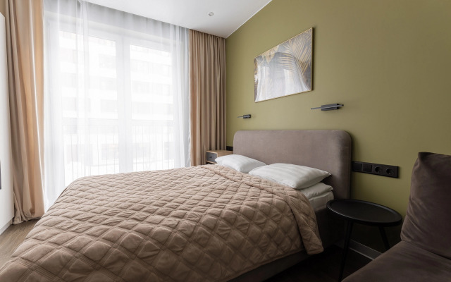 Квартира New Horizon STAY с авторским интерьером в престижном жилом комплексе рядом с Московским вокзалом