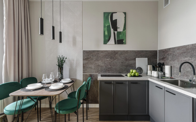 Квартира Атмосферная видовая с балконом