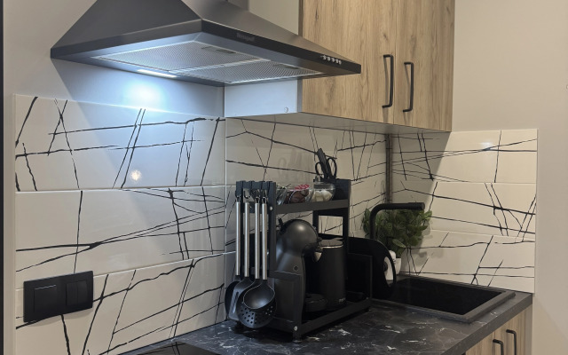 Апартаменты Пижама: "Шалфей" с кухней и стиральной машиной