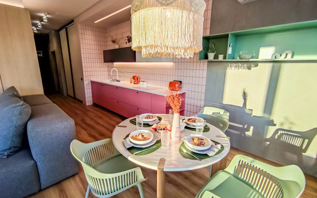 Апартаменты в небоскребе Тихомиров