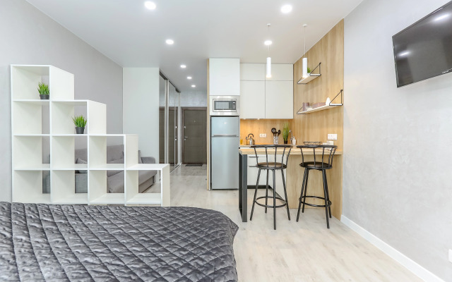 Апартаменты Студия с панорамной лоджией