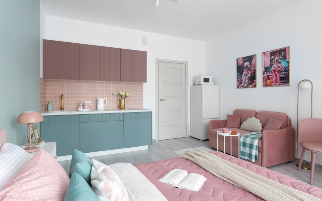 Квартира 50 Оттенков Розового