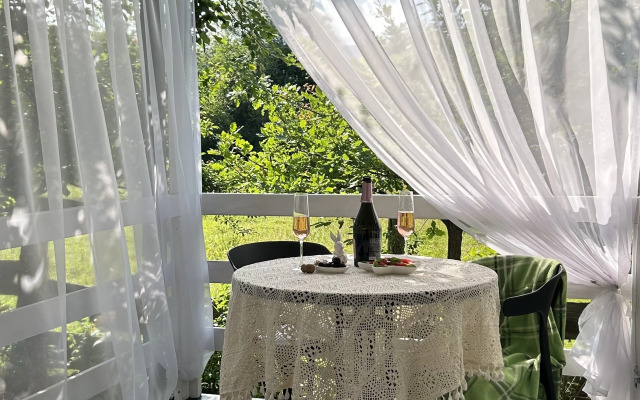 Частный Дом Баня с Собственной Террасой