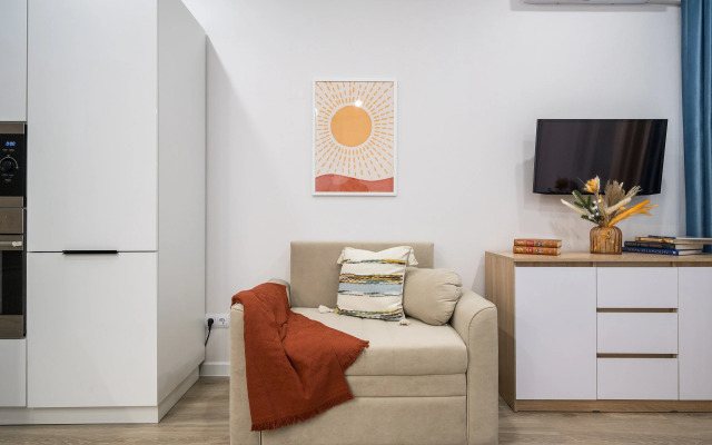 Квартира Teplo Apartments Студия на Среднерогатской Улица 11