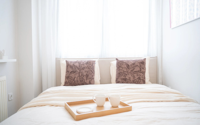 Апартаменты Стильные апартаменты с отдельной спальней у Таксим