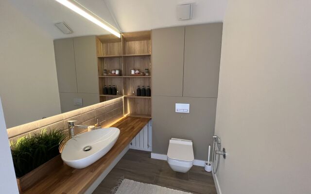 Частный дом с Камином в Сосновом Лесу