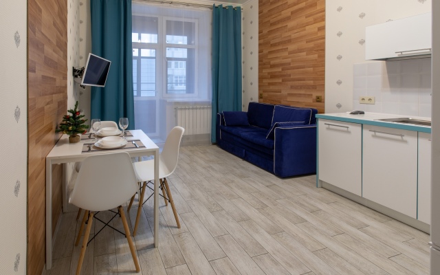 Blue Lagoon v ZhK Dinastiya Apartments