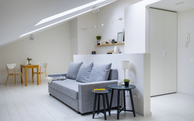 Апартаменты Booklovers Attic Мансарда у Кремля с парковкой