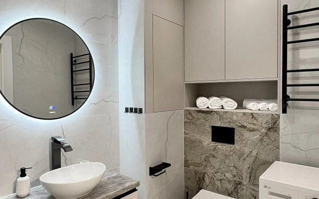 Апартаменты Красивая евродвушка в новом ЖК в тихом центре