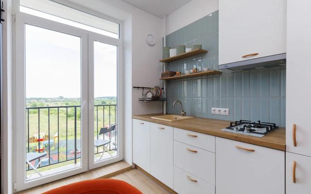 Уютная квартира на Балтийском побережье  в стиле Бохо