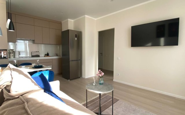 Квартира премиум Green FOX от дизайнера с видом на Волгу