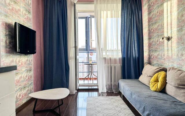EL'HOME yevrodvushka s panoramnym vidom na Volgu Flat