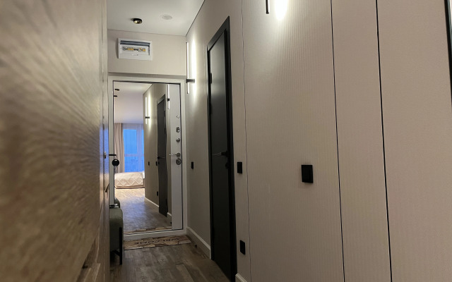Avrtorskie s vidom na reku v  nalichie proektor i PS4 Apartment