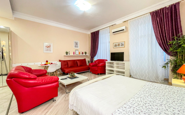 Апартаменты Элегантная Студия Рядом с Метро