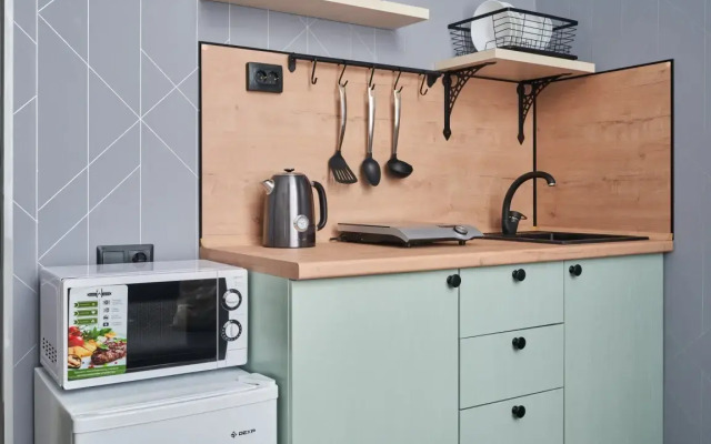 Апартаменты с Видом на Город Гармония Светлый Дом