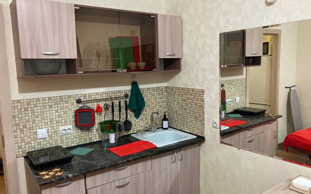 Квартира Семейная студия на Охтинской 16