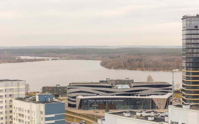 Ogromnaya Studiya Na Myastrovskoy Apartments