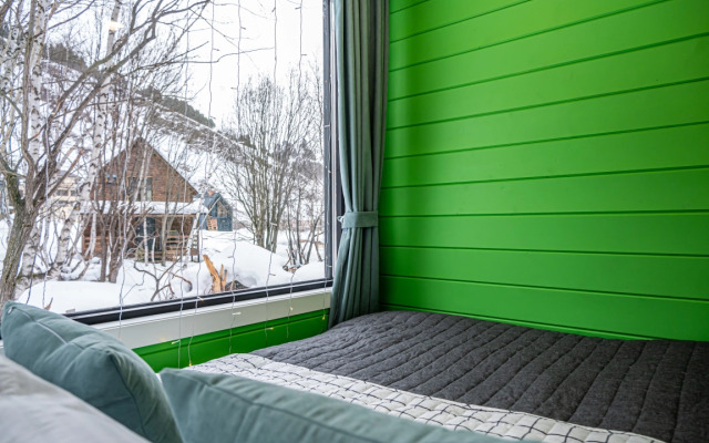 Коттедж Премиум с Терассой и Красивым Видом в Терсколе от Квартирукинг