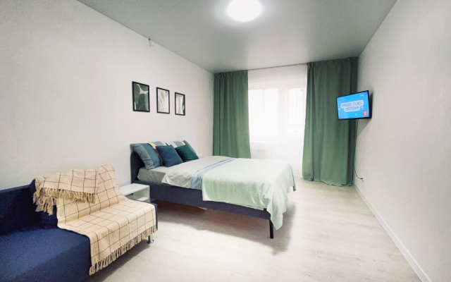 Bolshaya dvukhkomnatnaya s domashnim kinoteatrom Flat