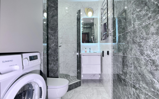 Апартаменты студия с балконом в центре Сочи