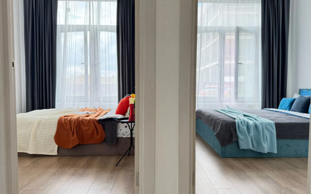 Квартира Двухкомнатная просторная и уютная ArtApart