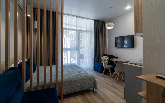 Квартира-студия с видом на горы, от Монстера