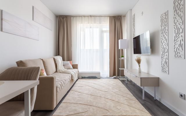 Квартира Eliza Home Уютная квартира в новом ЖК Сенат