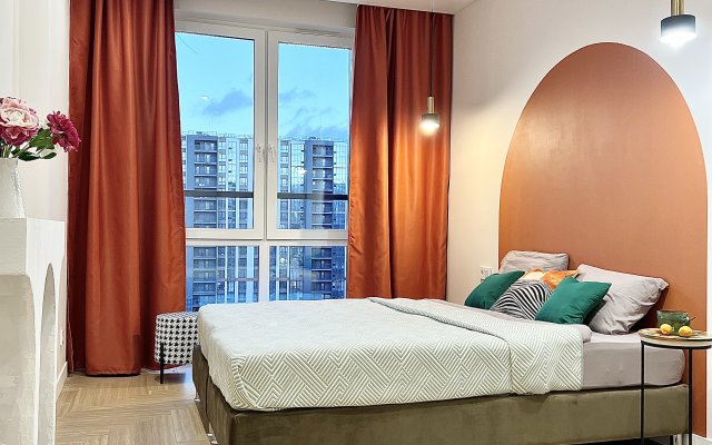 Апартаменты Квартира с панорамными окнами у Финского залива сети 4flats