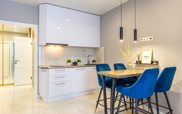 Апартаменты Добро Пожаловать Индиго рядом с М4