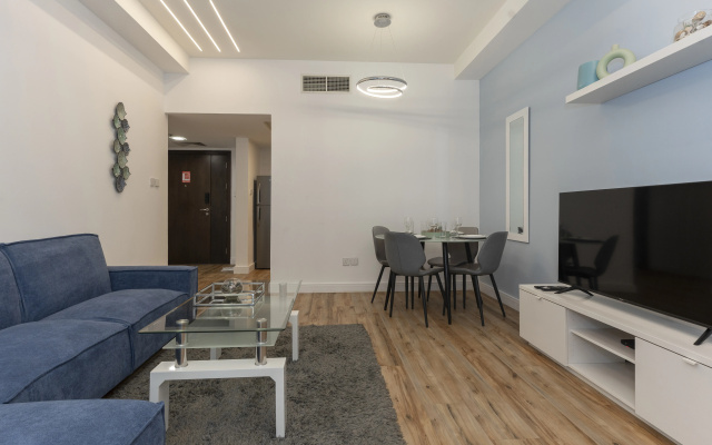 Apartamenty 1BR Beach Access Pool Gym Pacific Al Marjan