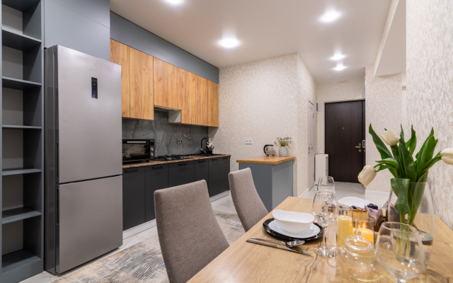 Apartments in a well-developed and landscaped area