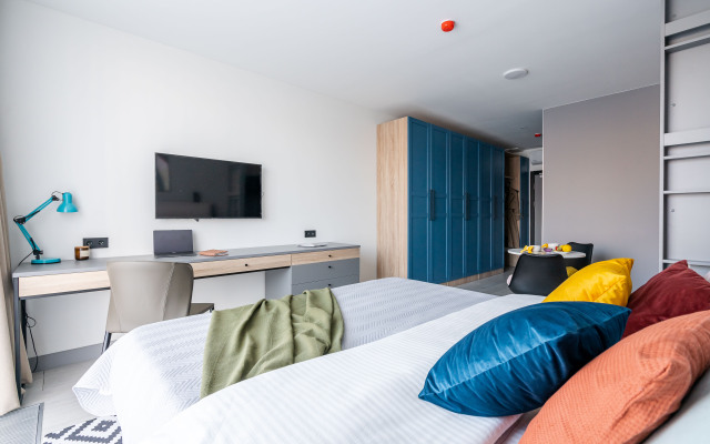 Апартаменты Sova Yard View Blue