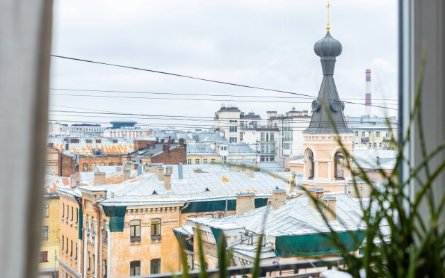 Апартаменты Flat Inn с Панорамой Центра Петербурга