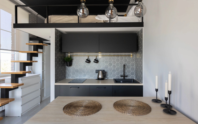 Квартира студия с камином на ВДНХ