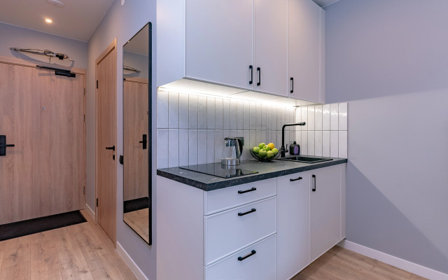 Апартаменты Студия у метро 944