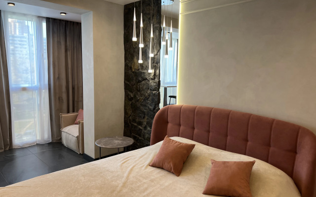 Квартира Шикарная с Ванной в Спальной Зоне