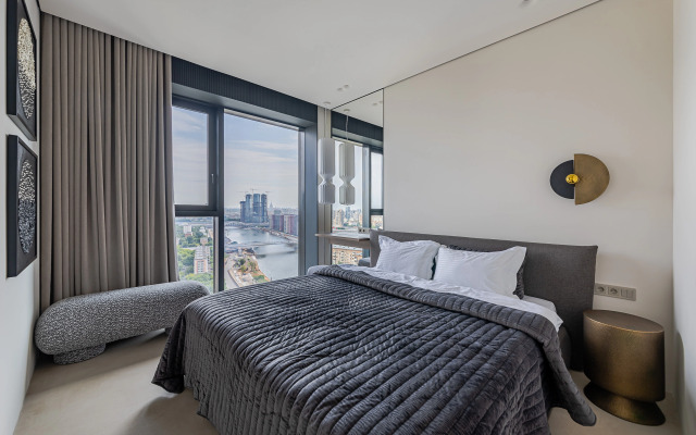 Квартира Просторная квартира с видом на Москва Сити