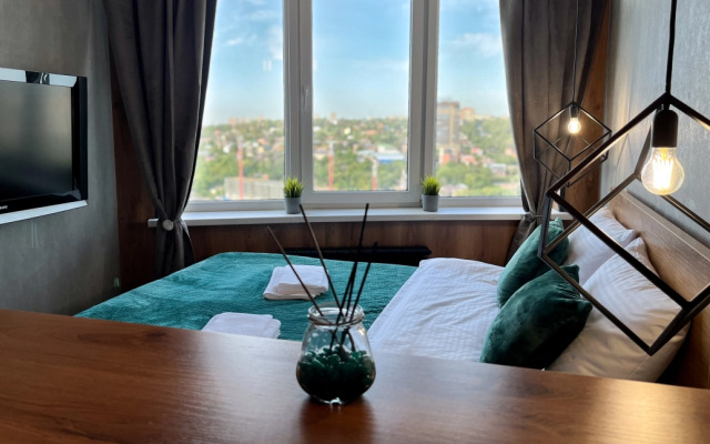 Апартаменты Дом у Дона на 24 этаже с видом на Дон (2)