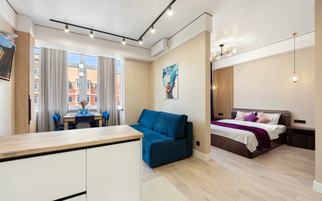 S vidom na reku Flat