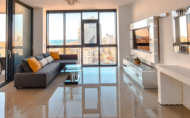 Apt Diamant 2BR Tel Aviv Hayarkon St TL63 Apartments