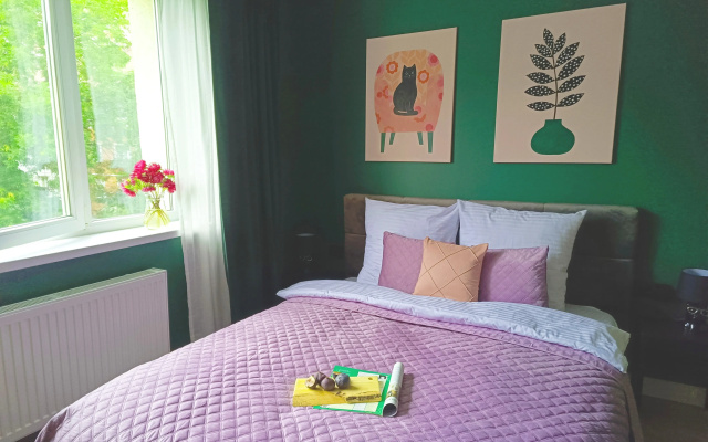 Апартаменты Loft Verde в шаговой доступности от Южного вокзала