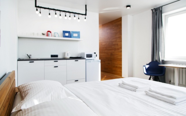 Двухместные апартаменты Comfort с балконом и с видом на город — фото 4