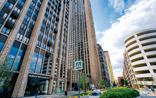 Апартаменты Lalapart Loft Style с лоджией и отдельной кухней в ЖК Савеловский Сити