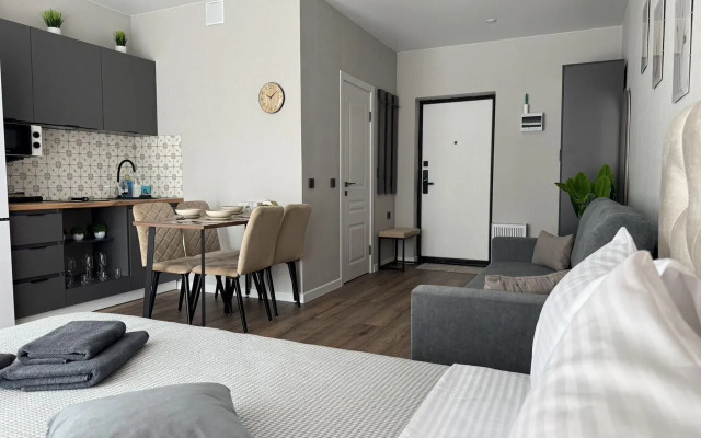 Апартаменты студия на Ивана Беличенко 92к3