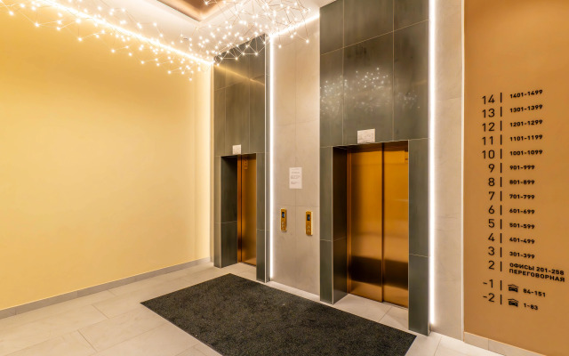 Квартира GLOBALSTAY Студия Ладожский Авенир 10 мин от метро Ладожская