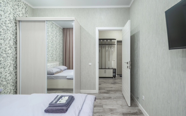 Квартира евродвушка АпартКазань16 на Разведчика Ахмерова 3А