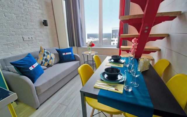 Apartments Dvukhurovnevye Polulyuks Panoramnye V Zhk Sputnik