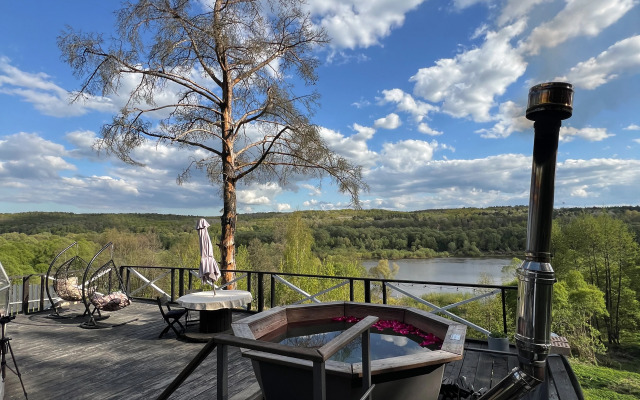 Глэмпинг Глэмпгеокупол "Домик на Оке" Таруса