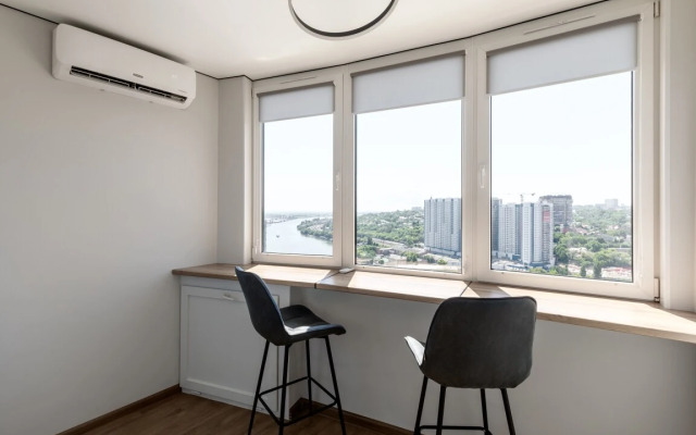 Апартаменты Дом у Дона с лоджией на 23 этаже